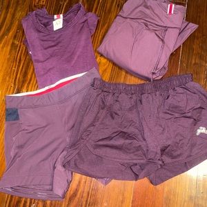 Tracksmith XS lot